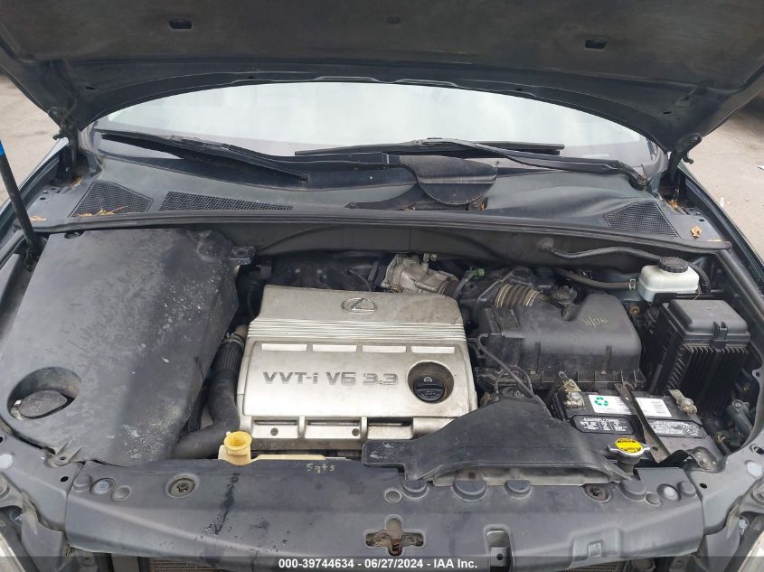 2005 Lexus Rx 330 VIN: 2T2GA31U65C027775 Lot: 39744634