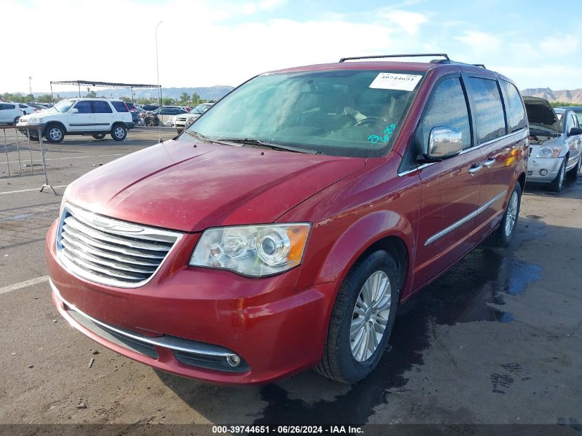 2012 Chrysler Town & Country VIN: 02CARC1GG1CR40178 Lot: 39744651