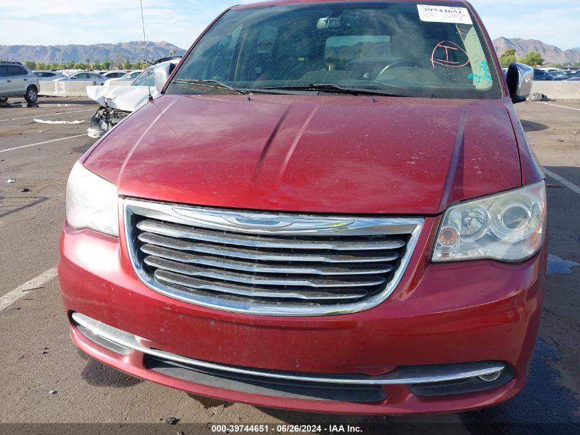 2012 Chrysler Town & Country VIN: 02CARC1GG1CR40178 Lot: 39744651