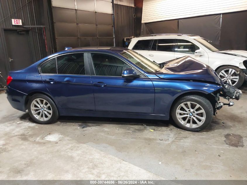 2018 BMW 320I xDrive VIN: WBA8E5G55JNU46116 Lot: 39744656