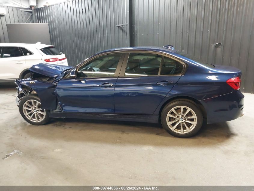 2018 BMW 320I xDrive VIN: WBA8E5G55JNU46116 Lot: 39744656