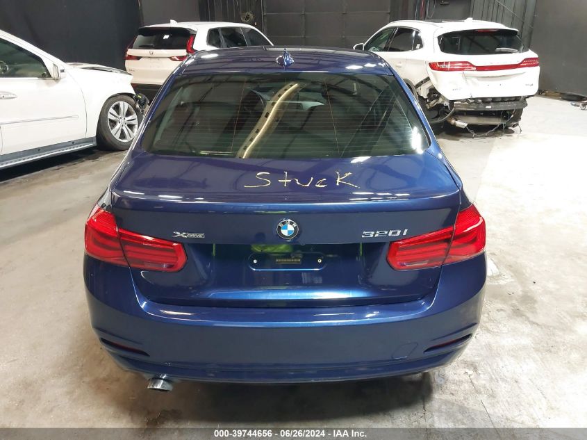 2018 BMW 320I xDrive VIN: WBA8E5G55JNU46116 Lot: 39744656