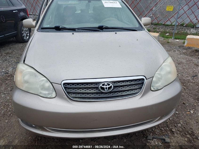 2008 Toyota Corolla Le VIN: 2T1BR32E88C878284 Lot: 39744661