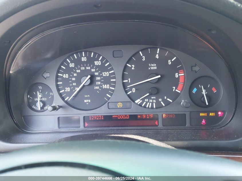 2003 BMW 540Ia VIN: WBADN63433GN88554 Lot: 39744666