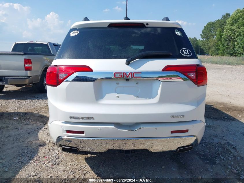 2017 GMC Acadia Denali VIN: 1GKKNXLS5HZ205938 Lot: 39744669