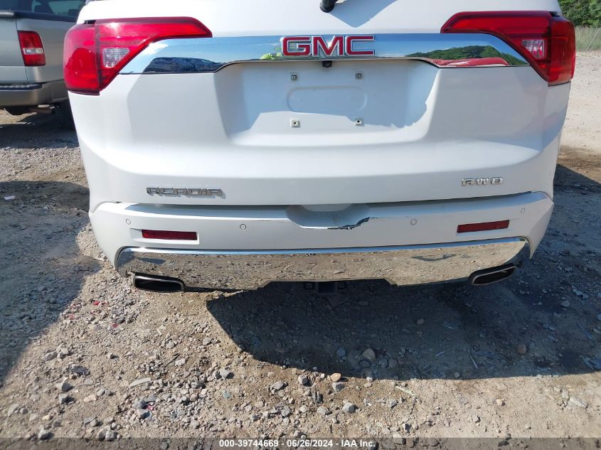 2017 GMC Acadia Denali VIN: 1GKKNXLS5HZ205938 Lot: 39744669