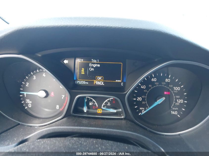 2017 Ford Focus Se VIN: 1FADP3K2XHL205533 Lot: 39744685