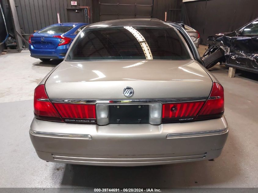 2001 Mercury Grand Marquis Gs VIN: 2MEFM74W81X713753 Lot: 39744691