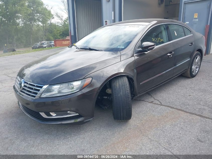 2013 Volkswagen Cc 2.0T Sport VIN: WVWBN7AN9DE532188 Lot: 39744720