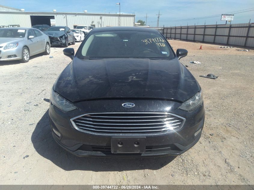 2019 Ford Fusion Se VIN: 3FA6P0HD6KR113909 Lot: 39744722