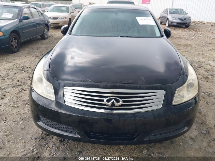 2007 Infiniti G35 Journey VIN: JNKBV61E67M714501 Lot: 39744735