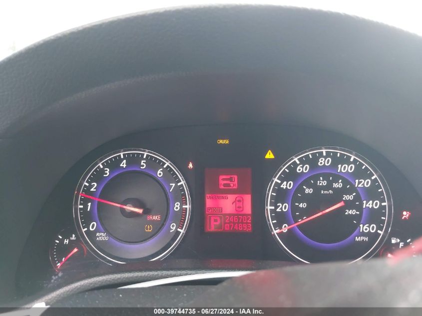 2007 Infiniti G35 Journey VIN: JNKBV61E67M714501 Lot: 39744735