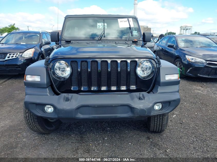 2020 Jeep Wrangler Unlimited Sport VIN: 1C4HJXDG5LW206108 Lot: 39744746