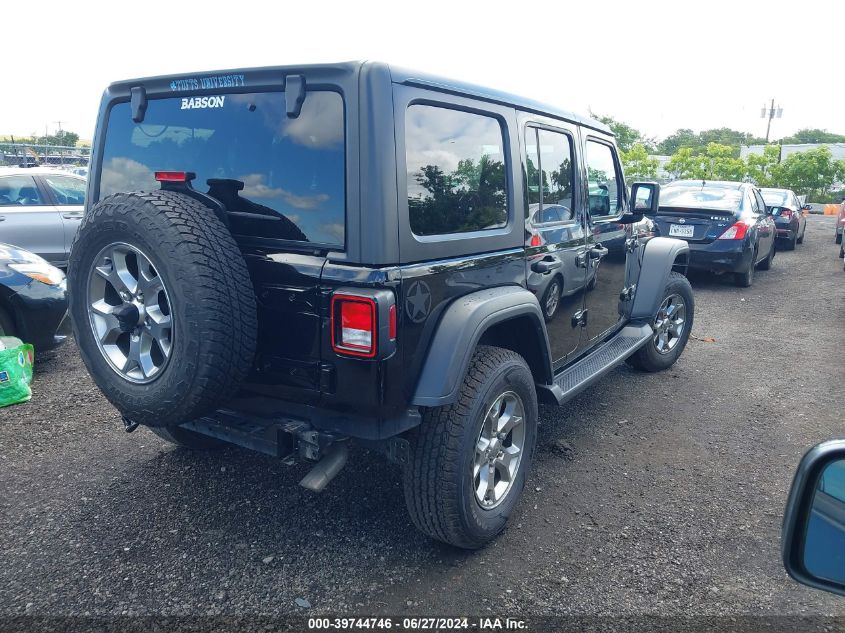 2020 Jeep Wrangler Unlimited Sport VIN: 1C4HJXDG5LW206108 Lot: 39744746