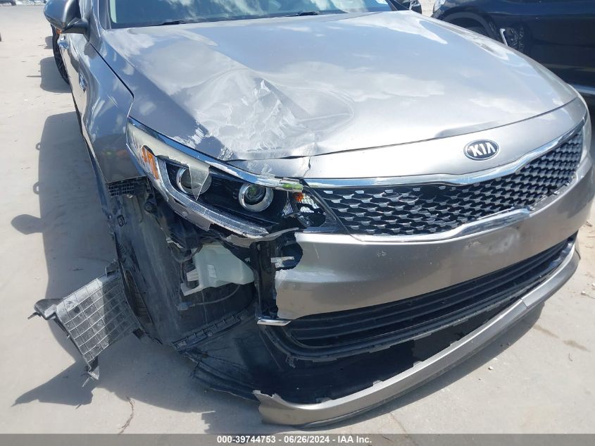 2016 KIA OPTIMA EX - 5XXGU4L39GG065390