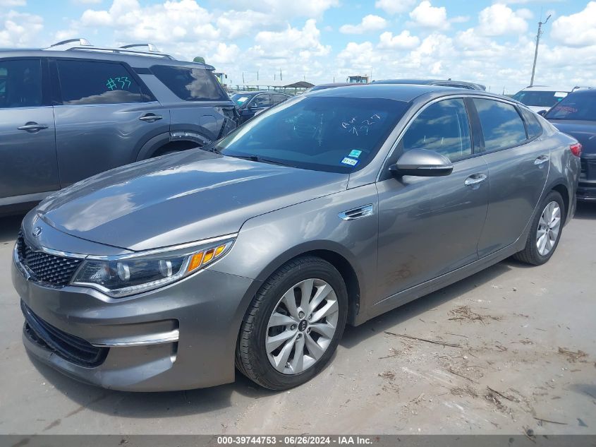 2016 KIA OPTIMA EX - 5XXGU4L39GG065390