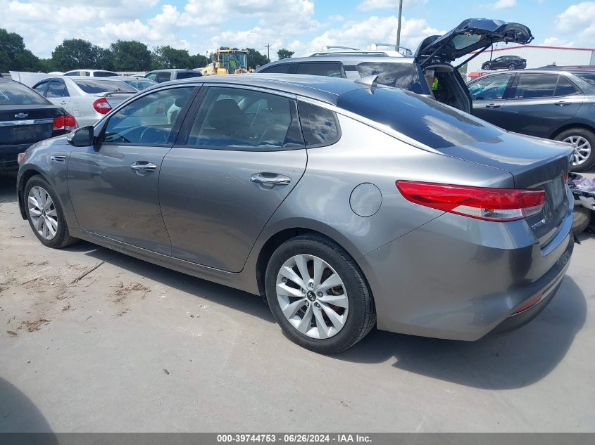 2016 KIA OPTIMA EX - 5XXGU4L39GG065390