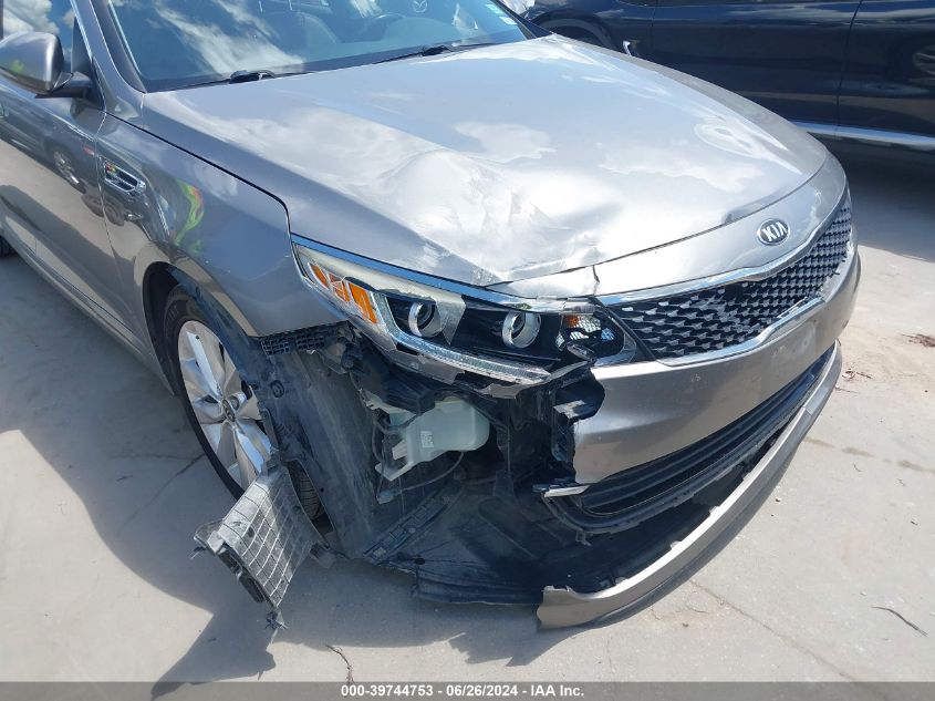 2016 KIA OPTIMA EX - 5XXGU4L39GG065390