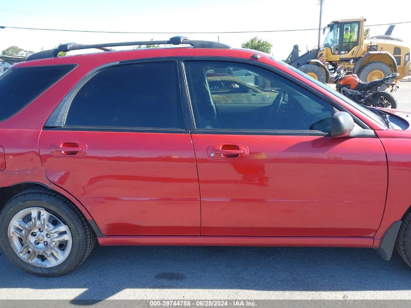 2003 Subaru Impreza 2.5Ts VIN: JF1GG65543G801632 Lot: 39744758