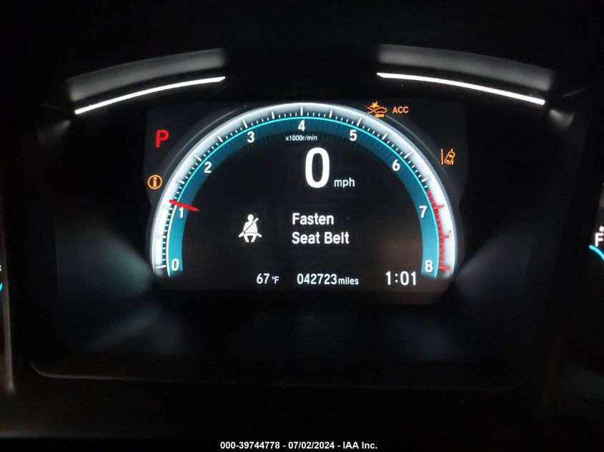 2020 Honda Civic Lx VIN: 2HGFC2F67LH514986 Lot: 39744778