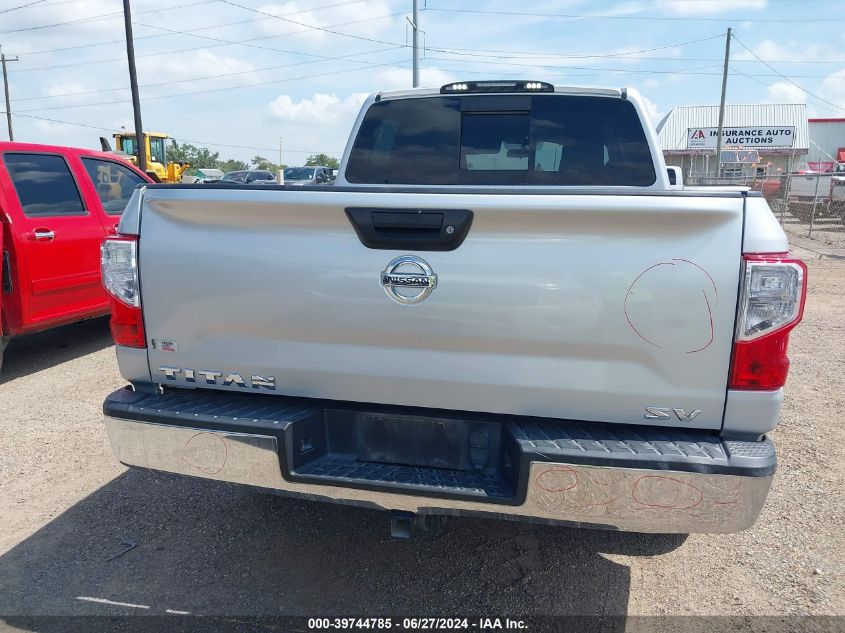 2017 Nissan Titan Sv VIN: 1N6AA1EK5HN545317 Lot: 39744785