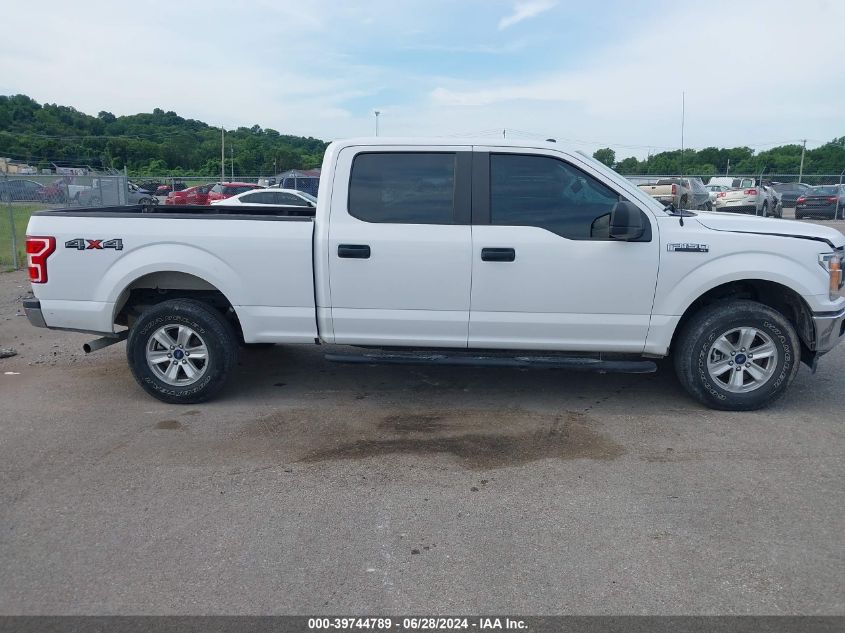 2019 Ford F-150 Xl VIN: 1FTFW1E52KKE40828 Lot: 39744789