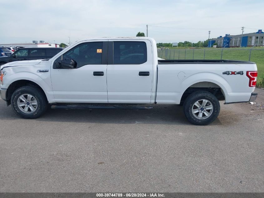 2019 Ford F-150 Xl VIN: 1FTFW1E52KKE40828 Lot: 39744789