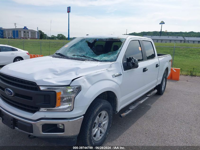 2019 Ford F-150 Xl VIN: 1FTFW1E52KKE40828 Lot: 39744789