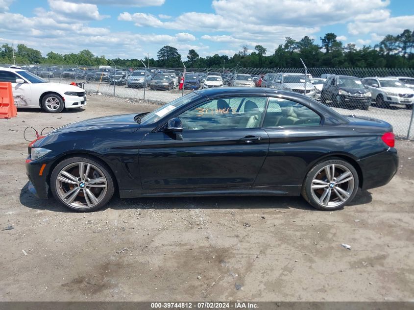 2016 BMW 435I VIN: WBA3T3C50G5A41755 Lot: 39744812