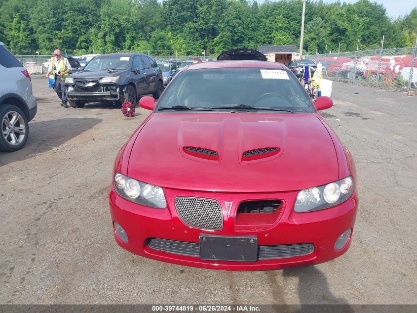 2006 Pontiac Gto VIN: 6G2VX12U36L527228 Lot: 39744819