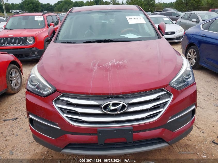 2018 Hyundai Santa Fe Sport 2.4L VIN: 5XYZT3LB0JG554051 Lot: 39744824