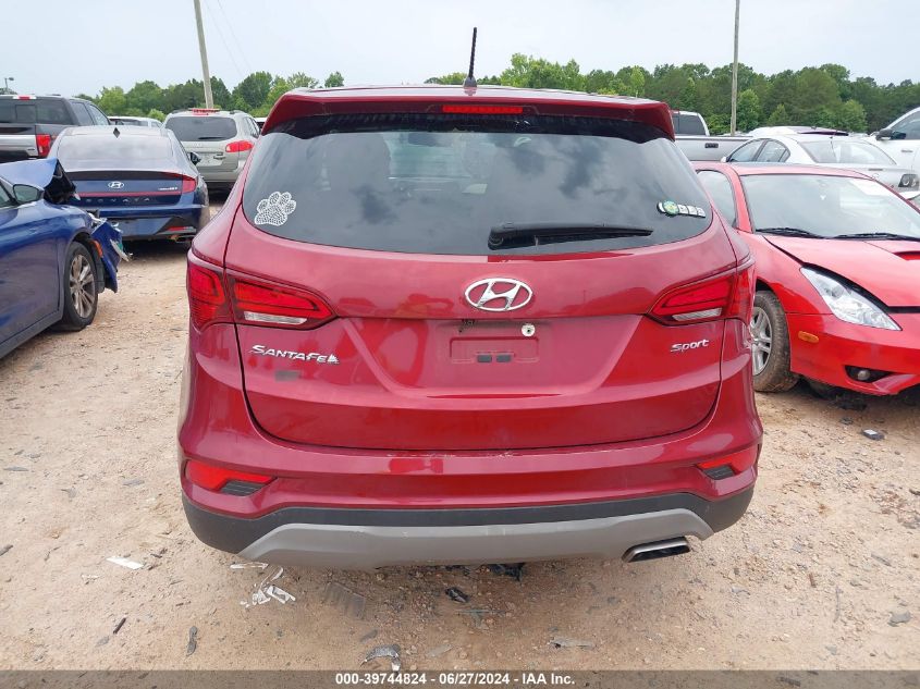 2018 Hyundai Santa Fe Sport 2.4L VIN: 5XYZT3LB0JG554051 Lot: 39744824