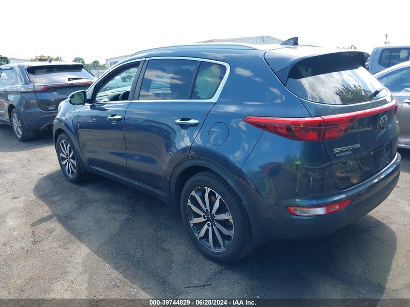 VIN KNDPN3AC6H7090266 2017 KIA SPORTAGE EX