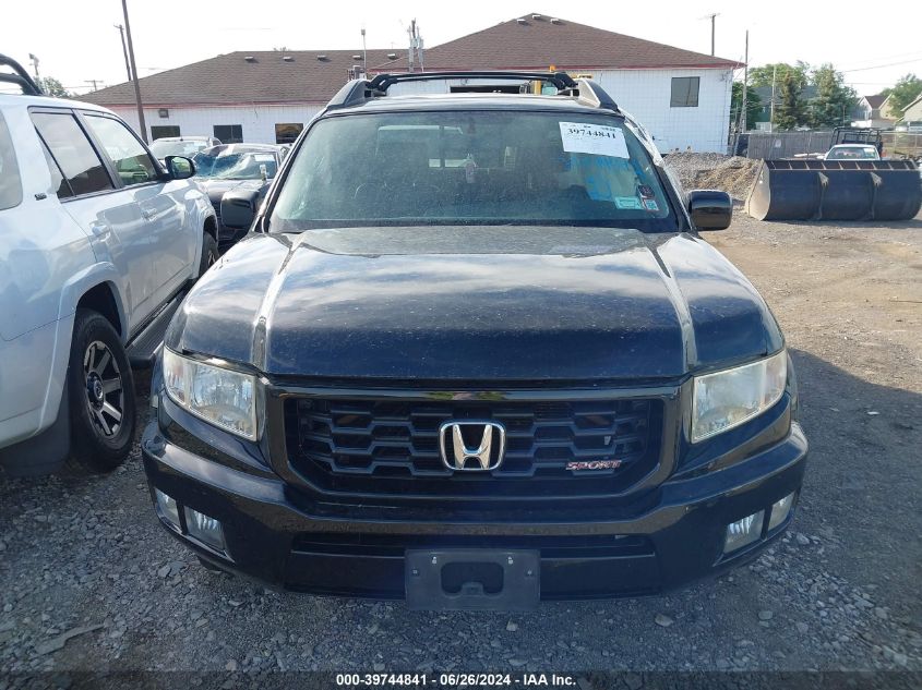 2013 Honda Ridgeline Rtl VIN: 5FPYK1F59DB004200 Lot: 39744841