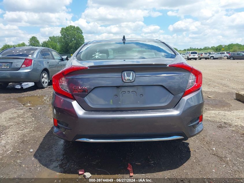 2019 Honda Civic Ex VIN: 19XFC1F3XKE007041 Lot: 39744849