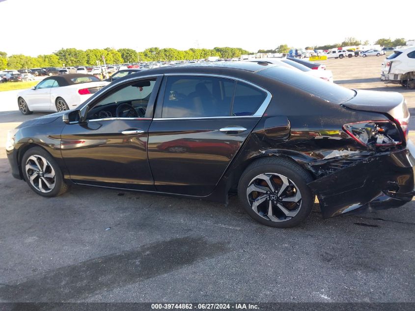 1HGCR2F8XHA196581 2017 Honda Accord Ex-L