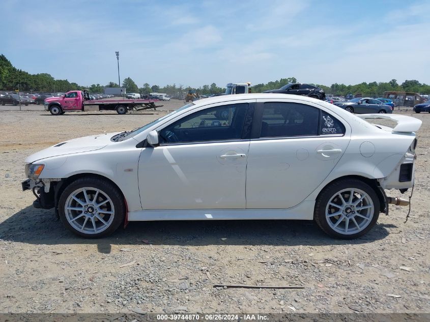 2014 Mitsubishi Lancer Ralliart VIN: JA32V6FV8EU018972 Lot: 39744870