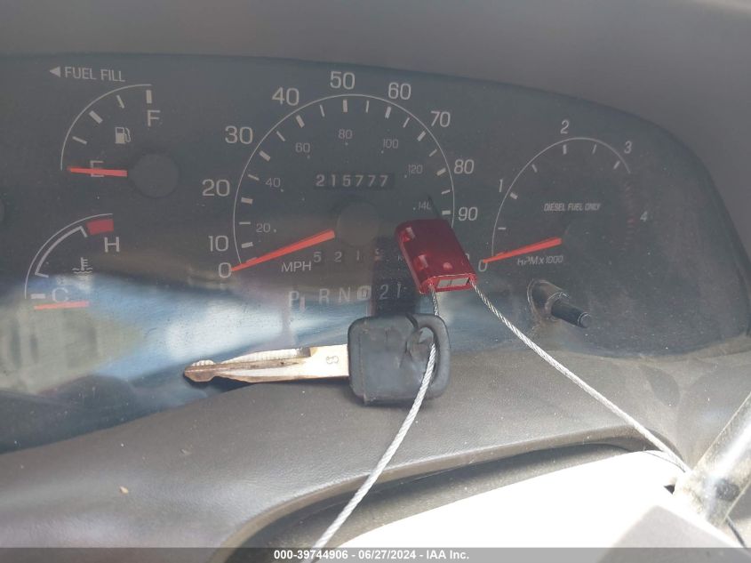 2000 Ford F-350 Lariat/Xl/Xlt VIN: 1FTWX33F3YEC81734 Lot: 39744906