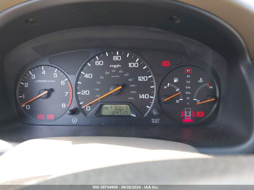 2001 Honda Accord Ex VIN: 1HGCG56651A056272 Lot: 39744908