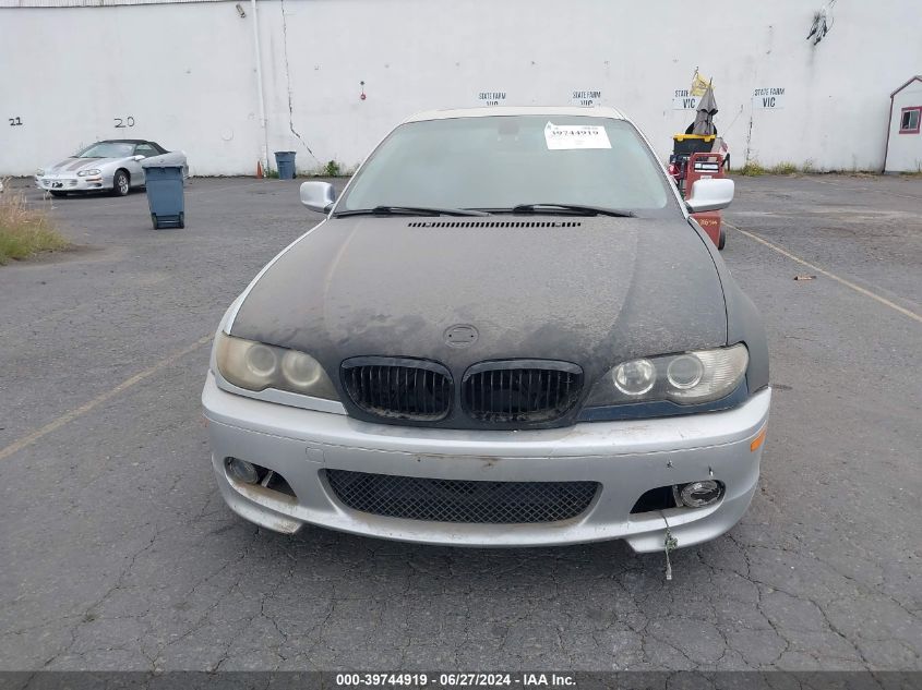 2006 BMW 325Ci VIN: WBABV13496JT24644 Lot: 39744919