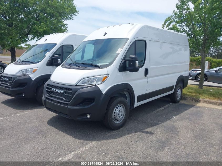 2024 Ram Promaster 2500 Tradesman High Roof 136 Wb W/Pass Seat VIN: 3C6LRVCG5RE146236 Lot: 39744924