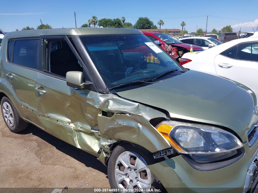 2012 Kia Soul VIN: KNDJT2A56C7478954 Lot: 39744951