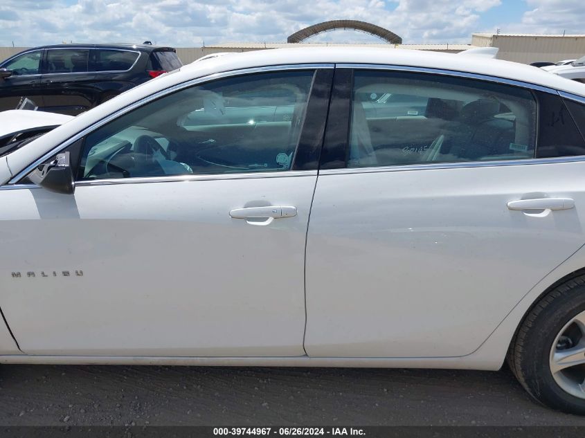 2022 Chevrolet Malibu Fwd Lt VIN: 1G1ZD5ST1NF133976 Lot: 39744967