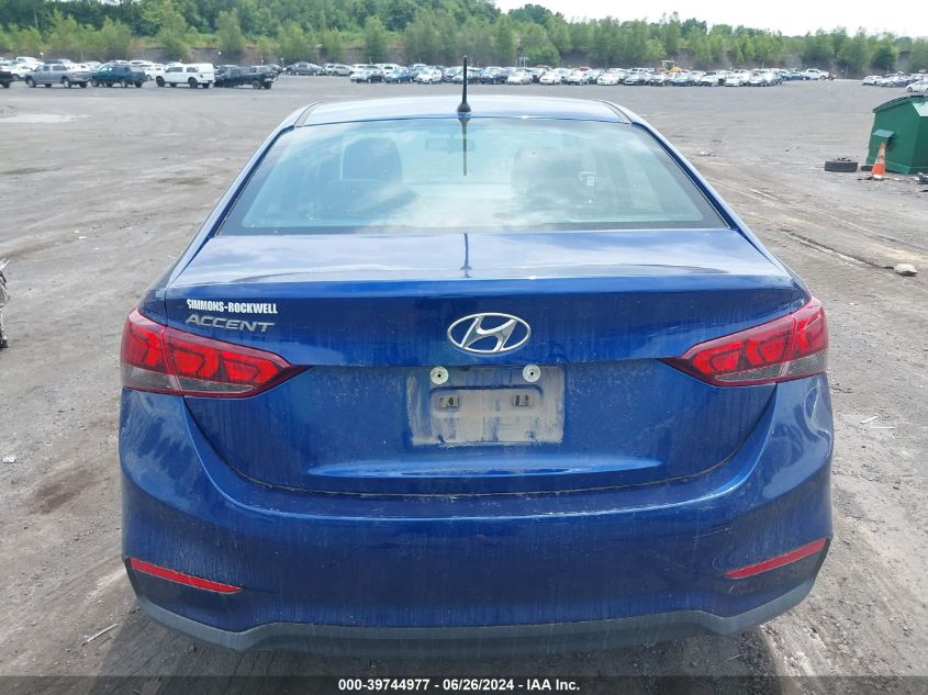 2022 Hyundai Accent Se VIN: 3KPC24A64NE181197 Lot: 39744977