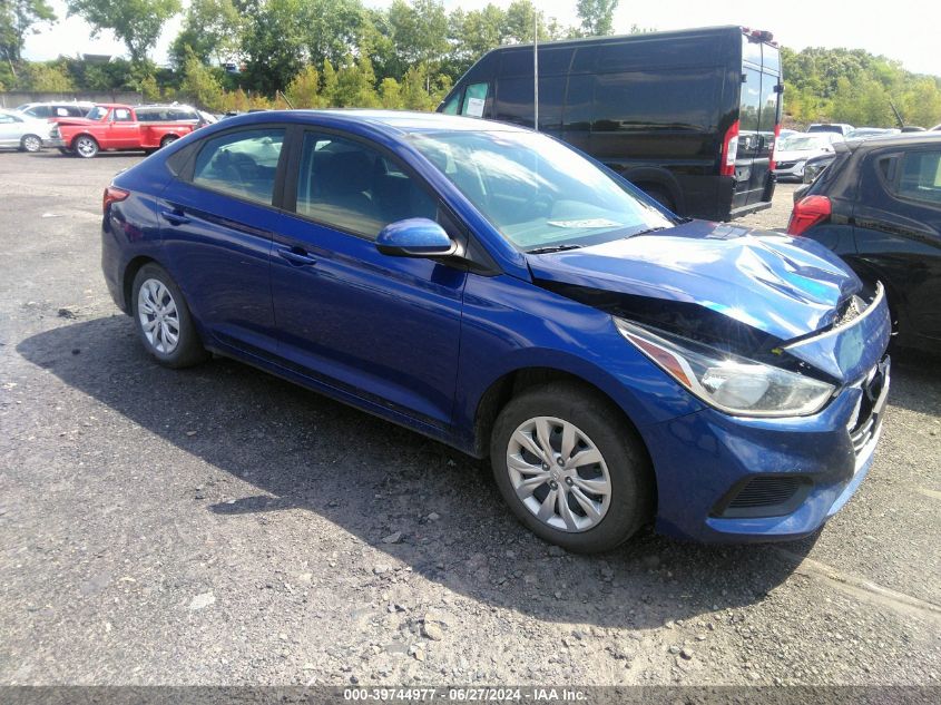 2022 Hyundai Accent Se VIN: 3KPC24A64NE181197 Lot: 39744977