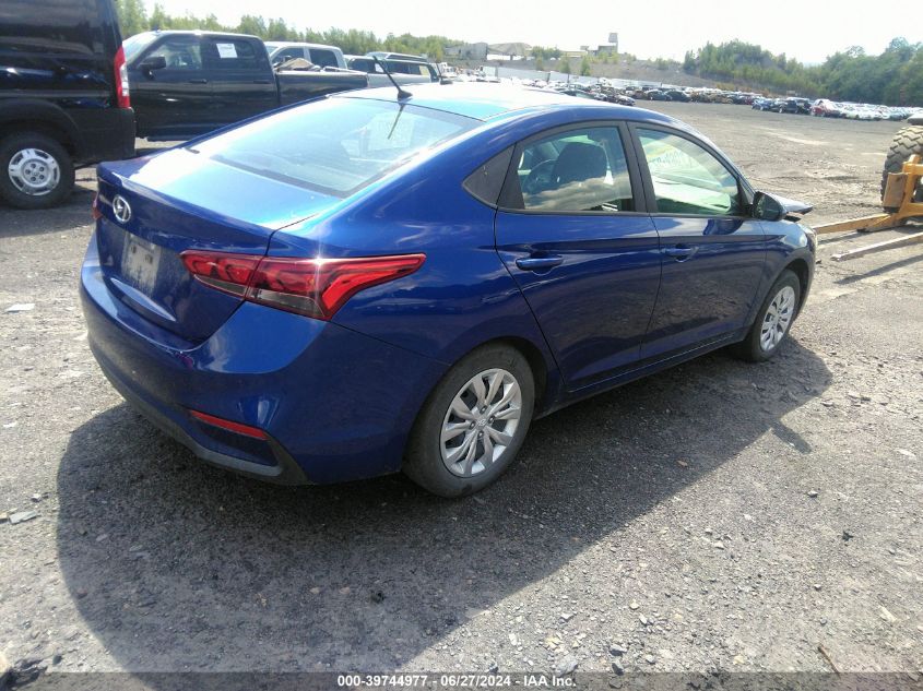 2022 Hyundai Accent Se VIN: 3KPC24A64NE181197 Lot: 39744977