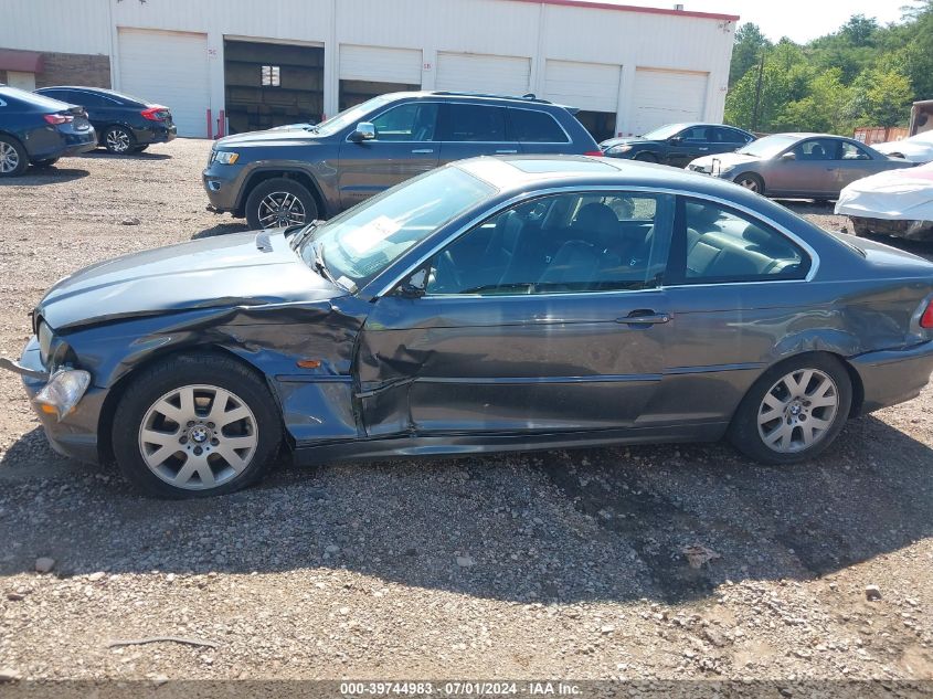 2000 BMW 323Ci VIN: WBABM3340YJN65784 Lot: 39744983