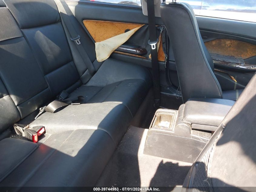 2000 BMW 323Ci VIN: WBABM3340YJN65784 Lot: 39744983