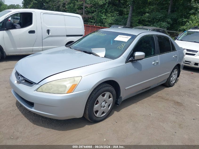 2005 Honda Accord 2.4 Lx VIN: 1HGCM56475L002554 Lot: 39744988