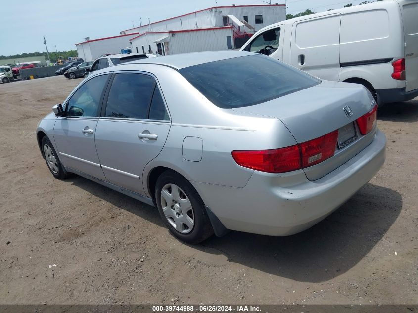 2005 Honda Accord 2.4 Lx VIN: 1HGCM56475L002554 Lot: 39744988